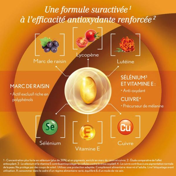 Oenobiol Sun Expert Préparateur solaire - 30 Capsules - Bronzage sublime et éclatant