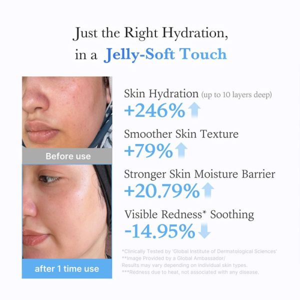 Medicube Gelée-Crème Hydratante Acide Hyaluronique et Céramides 50ml – Hydratation et fermeté