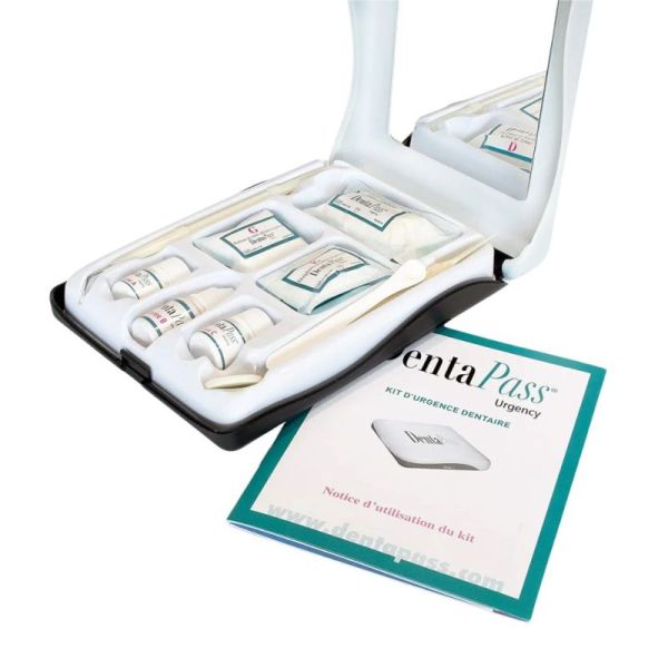 Dentoa Urgence Dentaire Kit de Premiers Secours Dentaires