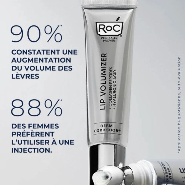 RoC Derm Correxion Lip Volumiser 10ml - Soin volumateur de lèvres sans injection