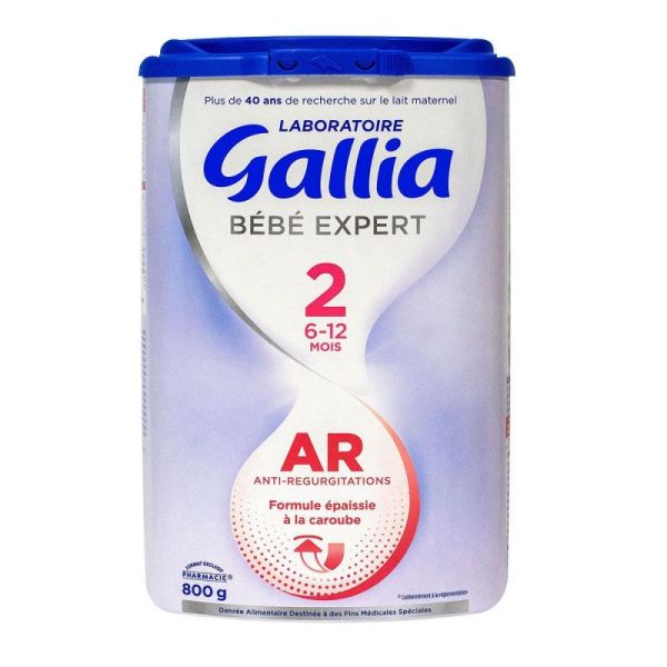 Gallia Bébé Expert AR Lait 2ème Age 800g