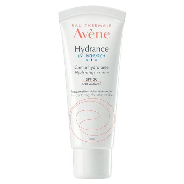 Avène Hydrance UV-Riche Crème Hydratante SPF30 - 40ml - Hydratation intense et protection