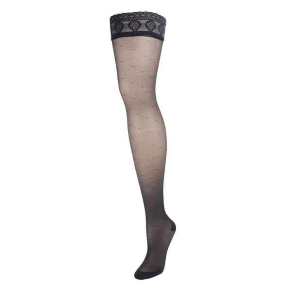 Thuasne Venoflex Incognito Absolu Plumetis C2 Bas-Cuisses de Contention Normal – Effet seconde peau