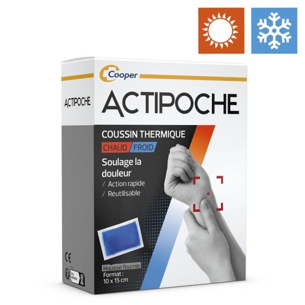 Cooper Actipoche Chaud/Froid coussin thermique 10 x 15 cm
