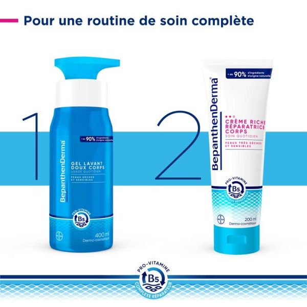 Bepanthen Derma Crème Riche Réparatrice Corps 200 ml