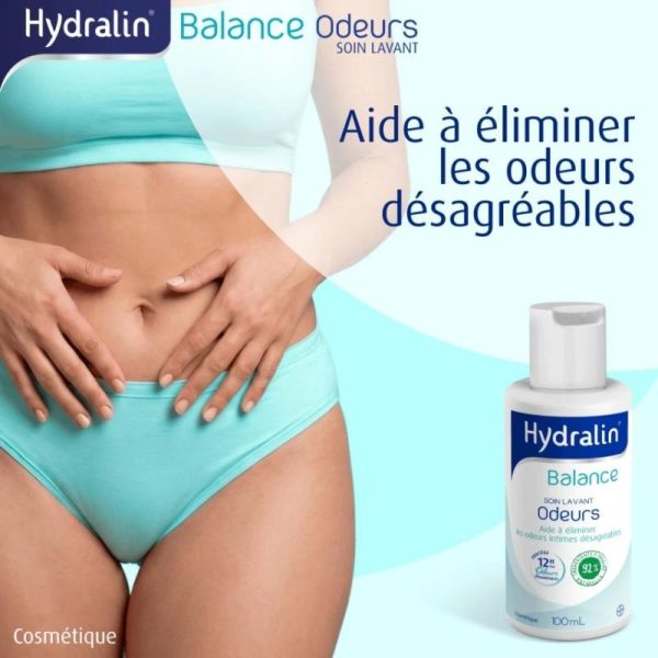 Bayer Hydralin Balance Soin lavant Odeurs 100ml - Elimine les odeurs intimes