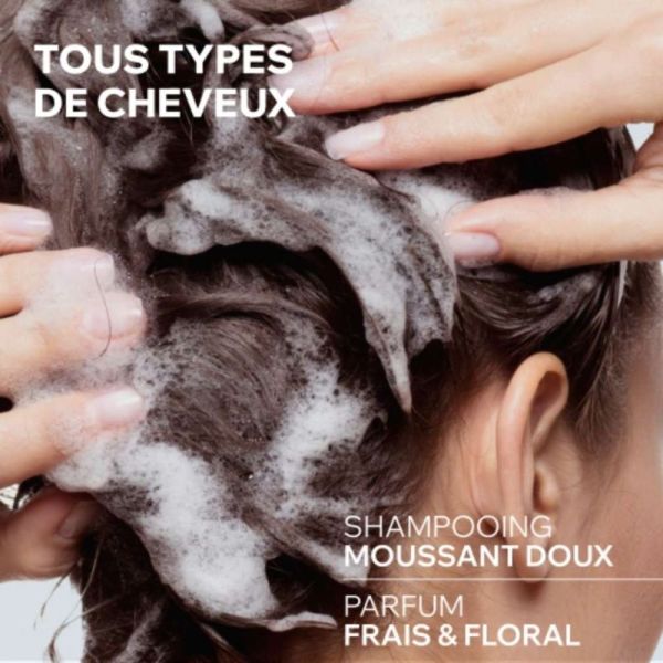 Uriage DS Hair Shampooing Doux Équilibrant 2x500ml - Purifie, équilibre et apaise le cuir chevelu sensible