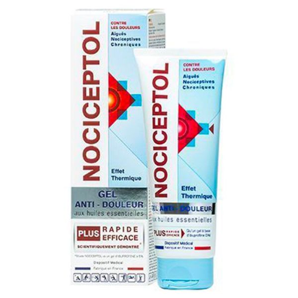 Nociceptol Gel Anti-Douleur - Action Chaud/Froid - Soulage les Douleurs Musculaires - 120ml