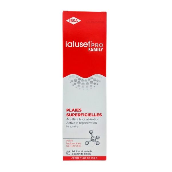 IBSA Pharma IalusetPro® Family Crème Plaies Superficielles