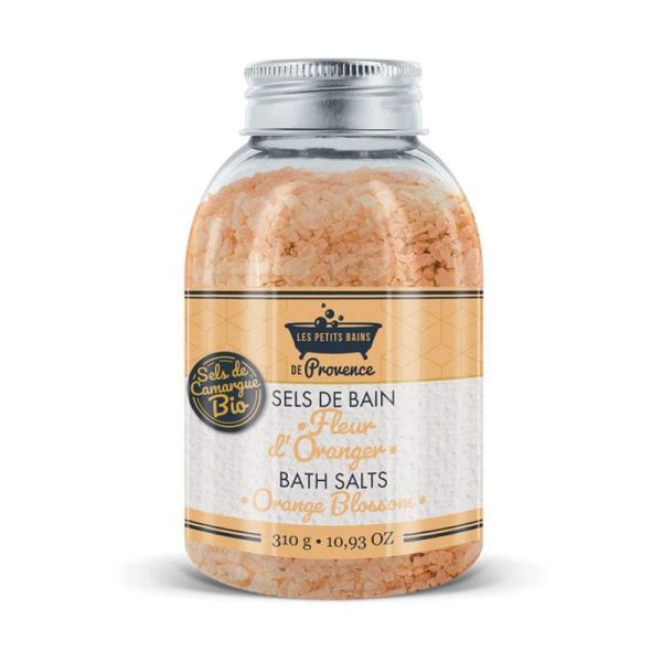 Les Petits Bains de Provence Sel de Bain Fleur d'Oranger - 350g