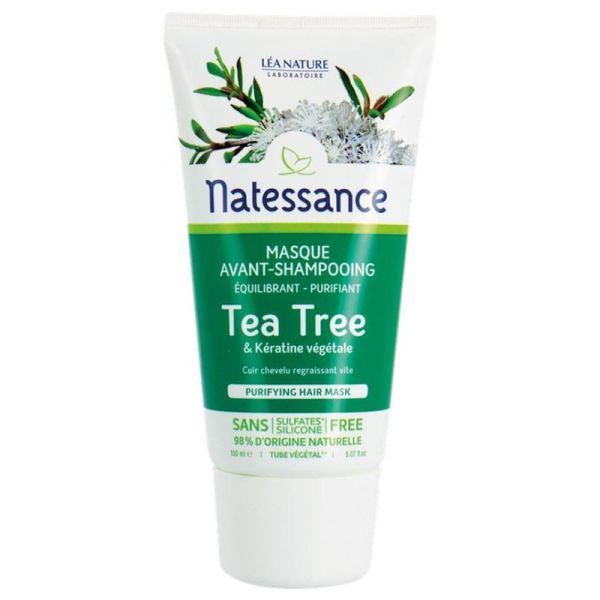 Natessance Masque Avant Shampooing Tea Tree 150 ml