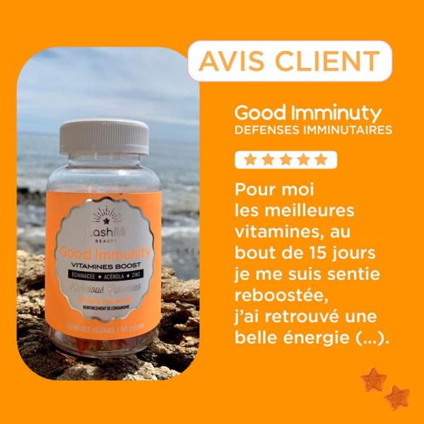 Lashilé Beauty Good Immunity - 60 gommes