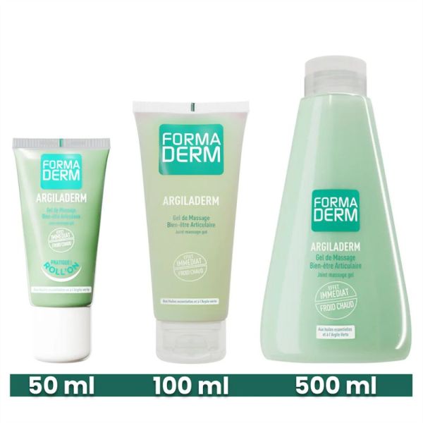 Formaderm Gel Argile Verte Argiladerm 100ml – Articulations, tendons et muscles