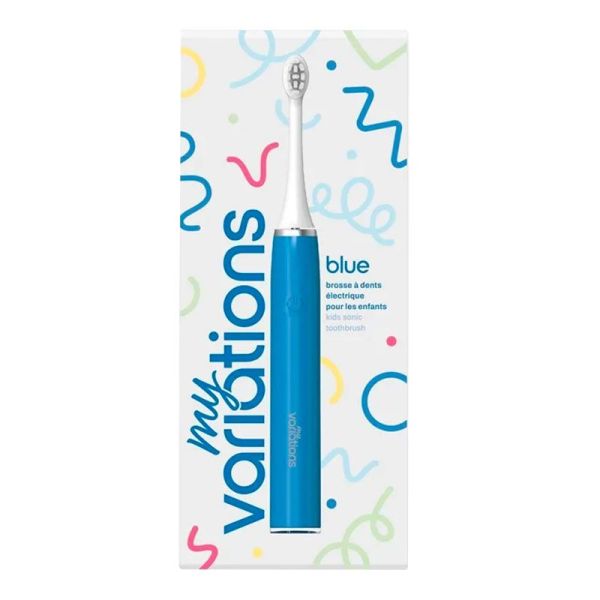 Myvariations Kids Brosse À Dents Électrique Enfant - De 3 à 12 ans - Couleur Bleu - 1 unité