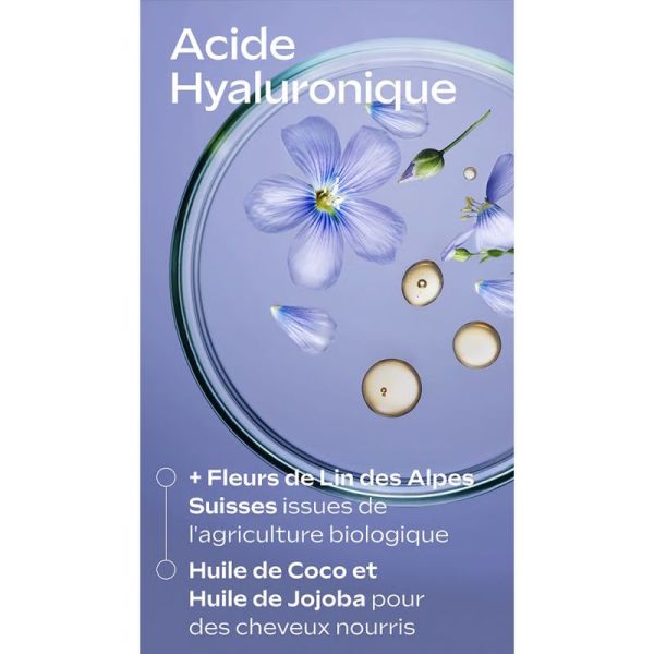 Weleda Hydra Shine Après-Shampoing Hydratant aux Fleurs de Lin des Alpes 150ml – Douceur et brillance