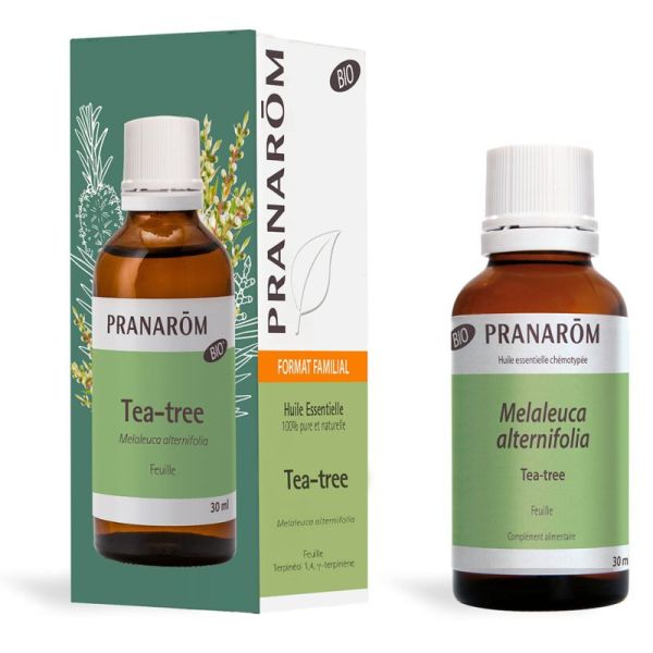 Pranarôm Huile Essentielle Tea-Tree Bio 30ml – Purifiant et antioxydant
