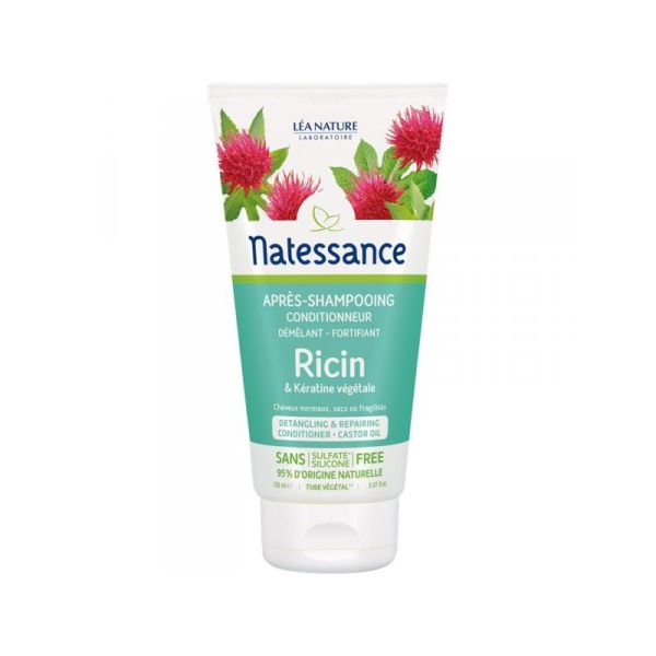 Natessance Après-Shampooing Conditionneur Ricin 150 ml