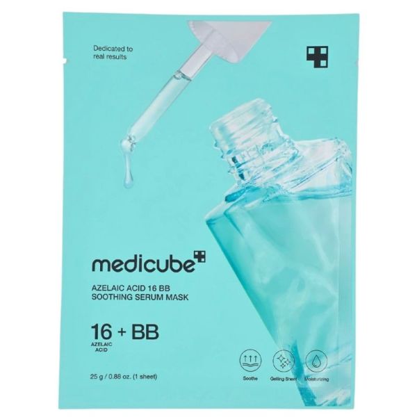 Medicube Azelaic Acid 16 BB Soothing Serum Mask 25 g - Masque apaisant et hydratant