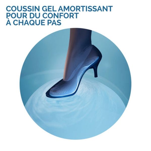 Scholl Semelles ExpertSupport Talons Quotidiens Taille 35-40,5 1 Paire – Amorti chaussures à talon
