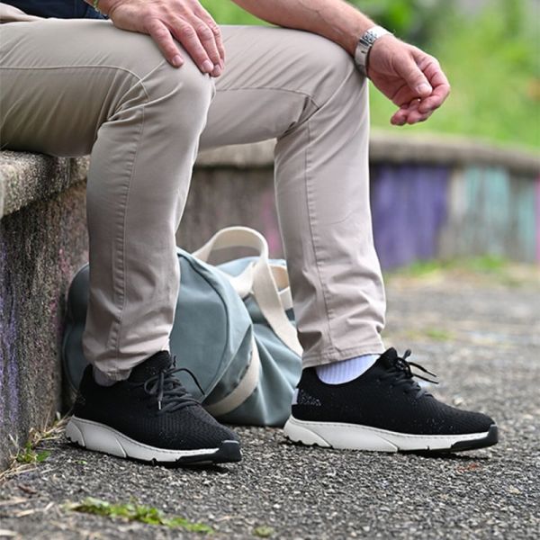 Gibaud CHUT Otonom Londres Noir - Chaussures Stabilité Homme Pieds Déformés