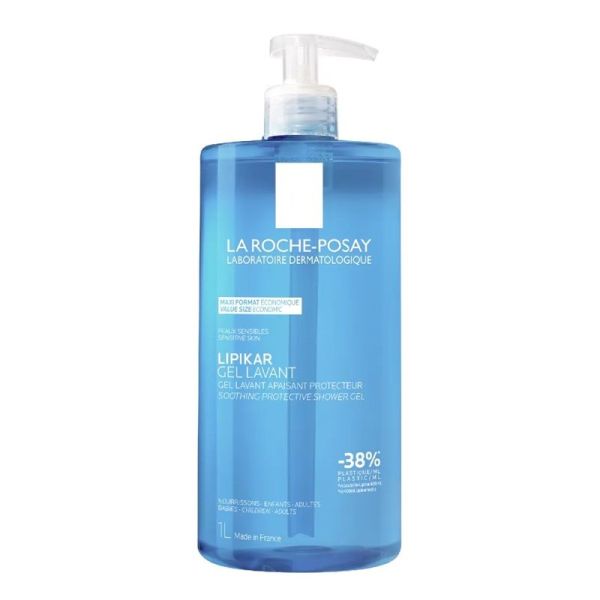 La Roche-Posay Lipikar Gel Lavant Apaisant Protecteur - 1L