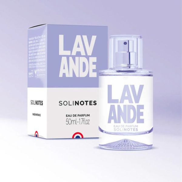 Solinotes Eau de Parfum - 50ml - Senteur : Lavande - Fragrance aromatique et boisée
