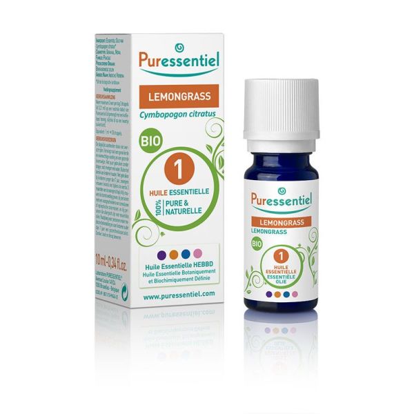 Puressentiel Huile Essentielle Lemongrass Bio 10ml