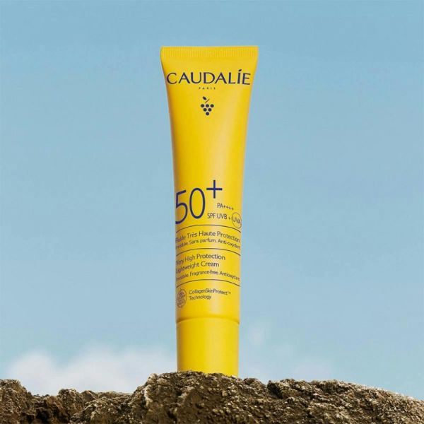 Caudalie Soins Solaires Fluide Très Haute Protection SPF50+ 40ml – Protection et jeunesse