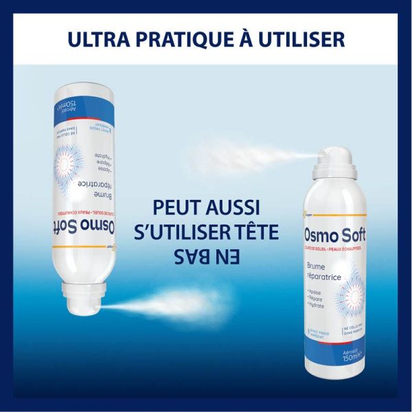 OsmoSoft Brume Réparatrice Coups de Soleil - 150ml - Apaisant, hydratant et réparateur