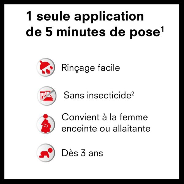 Pouxit Flash Shampoing Anti-Poux et Lentes - 2x100ml - Traitement efficace en 5 minutes