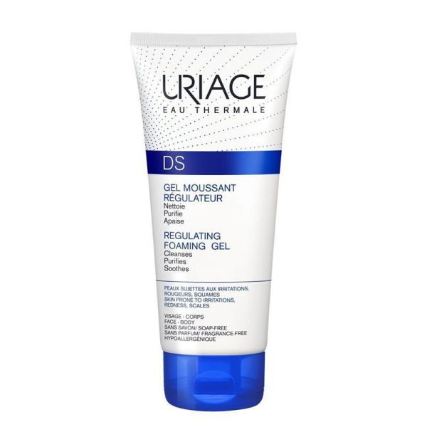 Uriage DS Gel Nettoyant - 150 ml - Visage, Corps & Cuir Chevelu