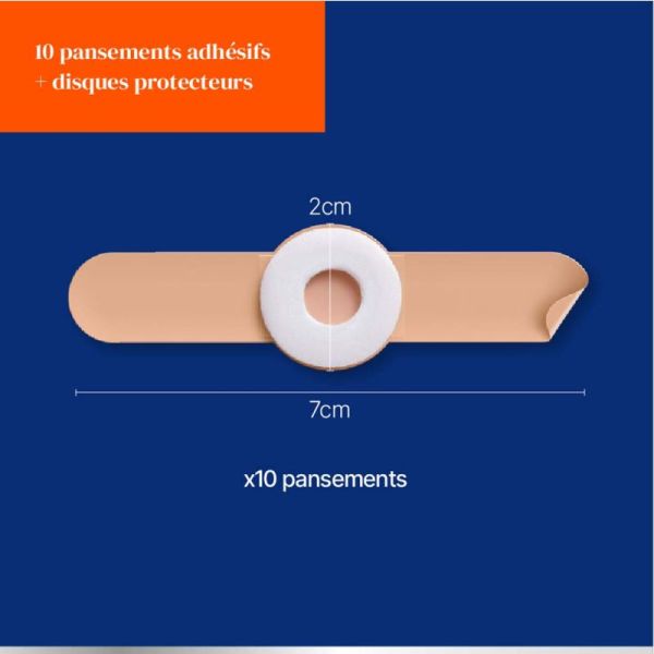 Urgo Pansement Protecteur Cors, Œils de Perdrix & Durillons - 10 Unités