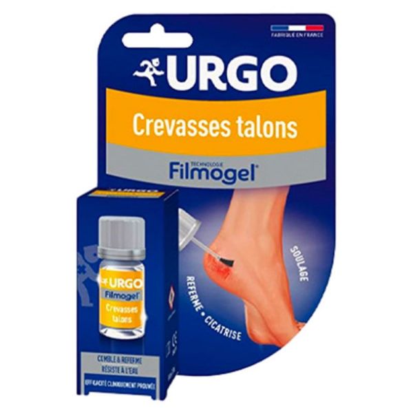 Urgo Filmogel Crevasses Talons - Soulage La Douleur Des Crevasses Aux Talons - 7,5 ml