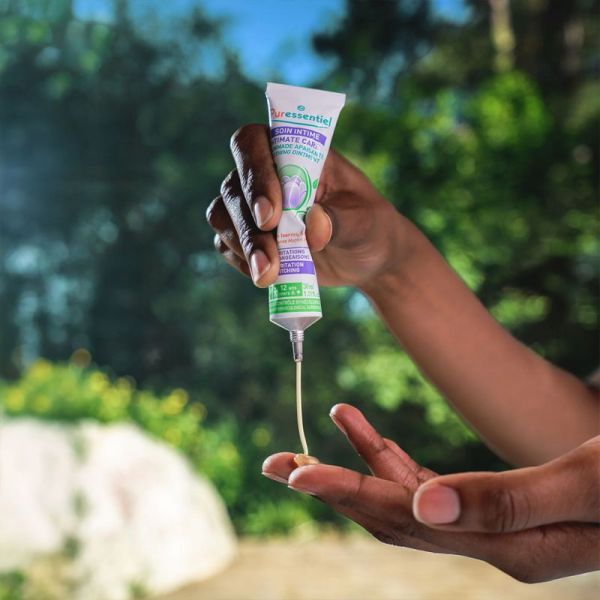 Puressentiel Soin Intime Pommade Apaisante Bio 30 ml – Calme les démangeaisons, répare et hydrate 24h