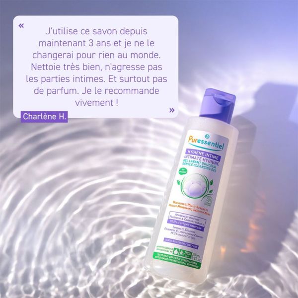 Puressentiel Hygiène Intime Gel Lavant Douceur Bio 500 ml – Protection et équilibre au quotidien