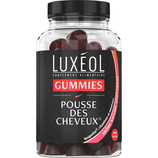 Luxéol Gummies Pousse des cheveux - 60 gommes