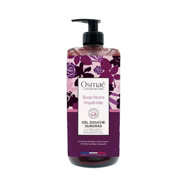 Osmaé Gel Douche Surgras Rose Noire Impériale - 1L