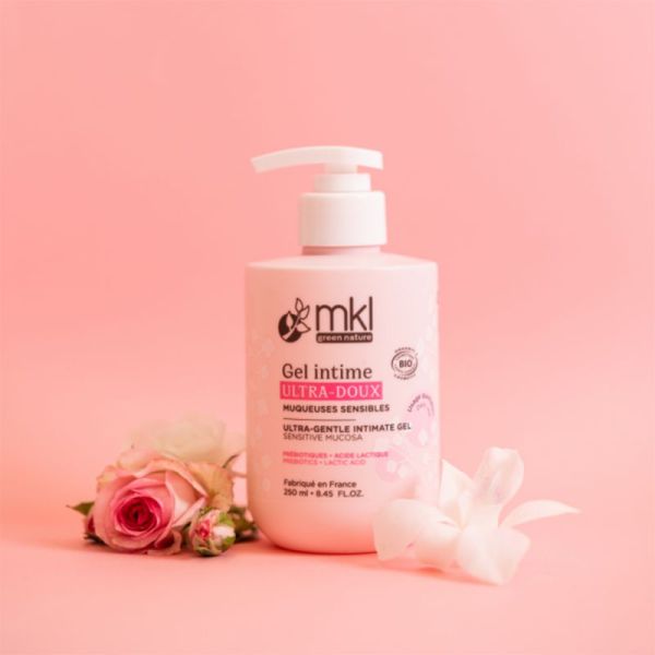 MKL Gel Intime Ultra-Doux Bio - 250ml - Nettoie en douceur et respecte l’équilibre intime