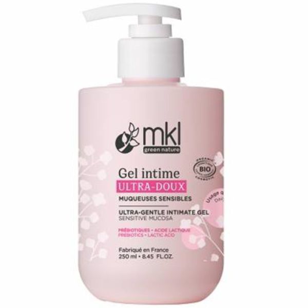 MKL Gel Intime Ultra-Doux Bio - 250ml - Nettoie en douceur et respecte l’équilibre intime