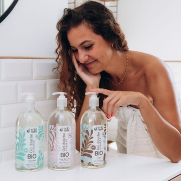 MKL Gel Douche Surgras Coco Bio 1L – Visage Corps et Cheveux
