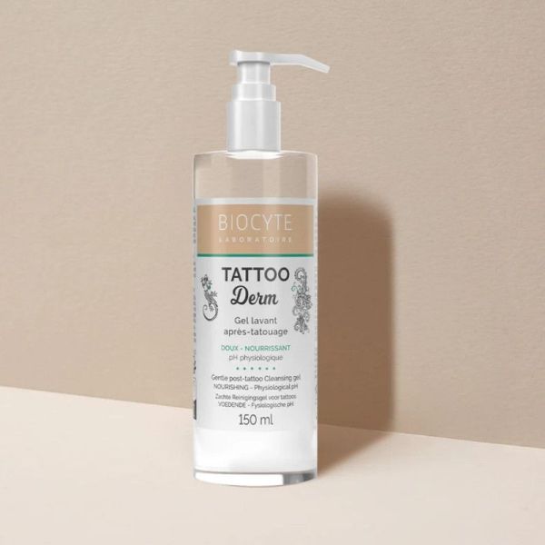 Tattoo Derm Gel Lavant Après-tatouage - 150ml - Doux Nourrissant
