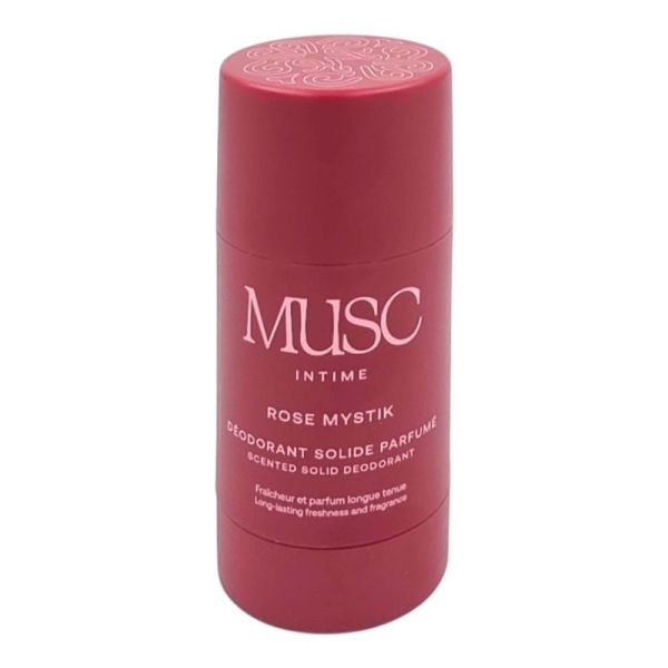 Musc Intime Rose Mystik Déodorant Solide Parfumé 50g - Fraîcheur et parfum longue tenue