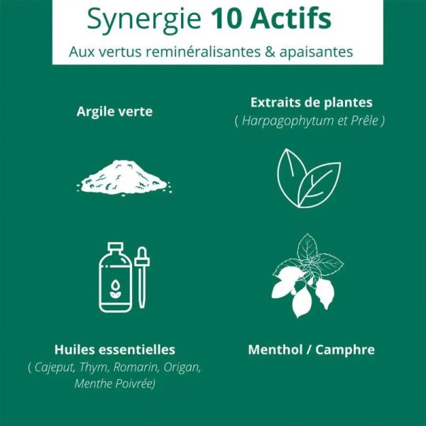 Formaderm Gel Argile Verte Argiladerm 100ml – Articulations, tendons et muscles