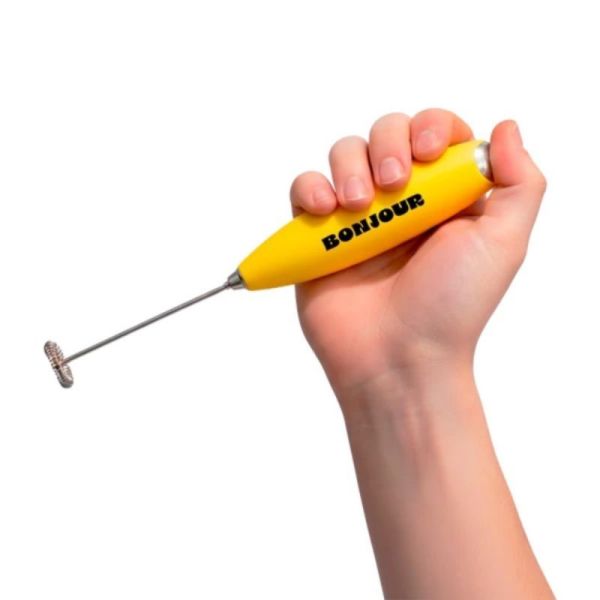 Bonjour Mousseur à Lait Accessoire - Pour une mousse légère et onctueuse à la maison