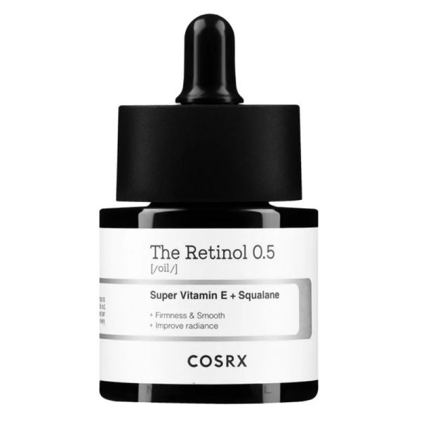 COSRX The Retinol 0.5 Oil 26ml - Huile de nuit anti-âge au rétinol pur