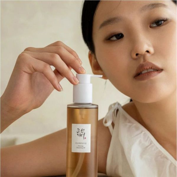 Beauty of Joseon Ginseng Cleansing Oil 210ml - Huile démaquillante et nettoyante micellaire protectrice