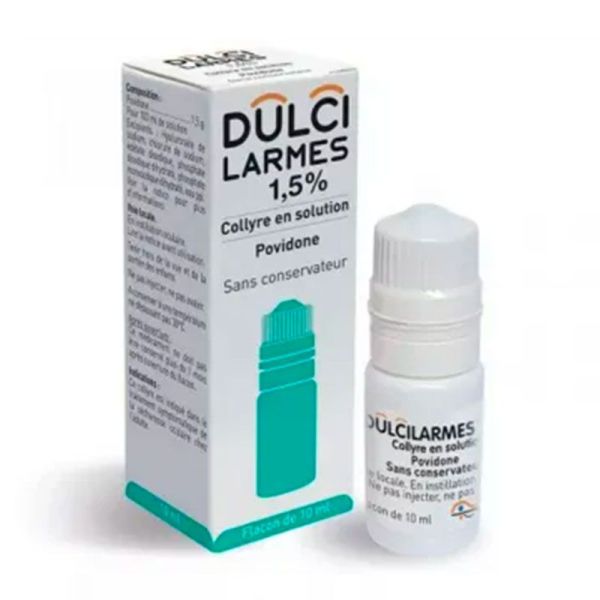 Dulcilarmes 1.5% - Collyre - Sécheresse Oculaire - 10 ml