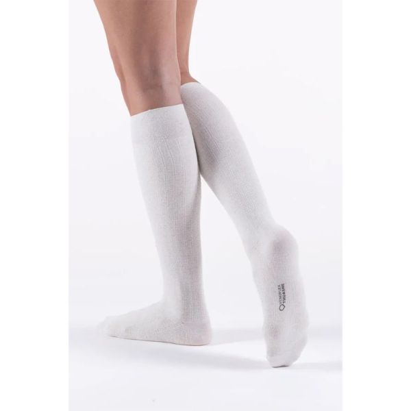 Thuasne Venoflex Fast Lin Chaussettes de Contention Femme Classe 2 Normal – Fibre naturelle et légèreté