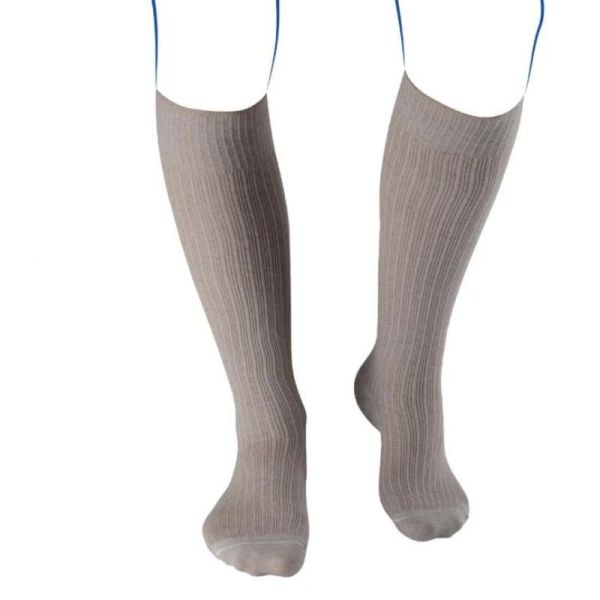 Thuasne Venoflex Fast2 Lin Chaussettes de Contention Homme Naturel - Normal - Taille 3
