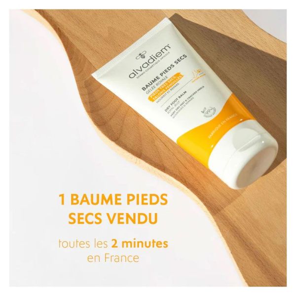 Baume Pieds Secs à la Gelée Royale 150ml - Pieds très secs et talons fendillés